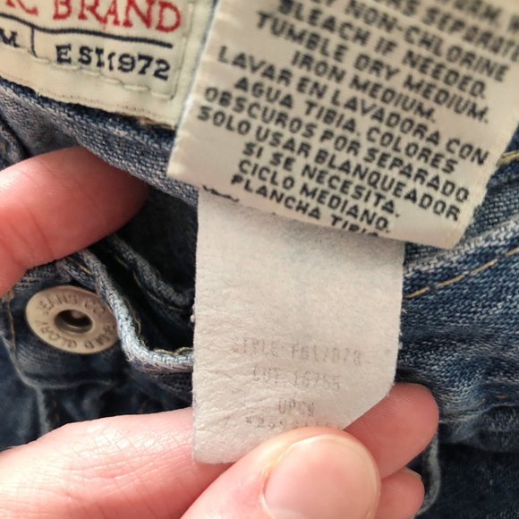 Vintage Denim Distressed High Waisted Jean Shorts - Picture 8 of 9